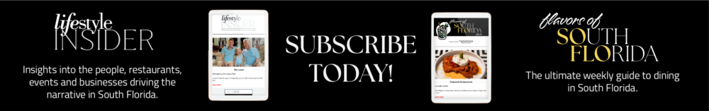 Subscribe to our Flavors of South Florida eNewsletter. Banner image